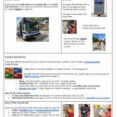 Revised Resource! Riding Regina Transit