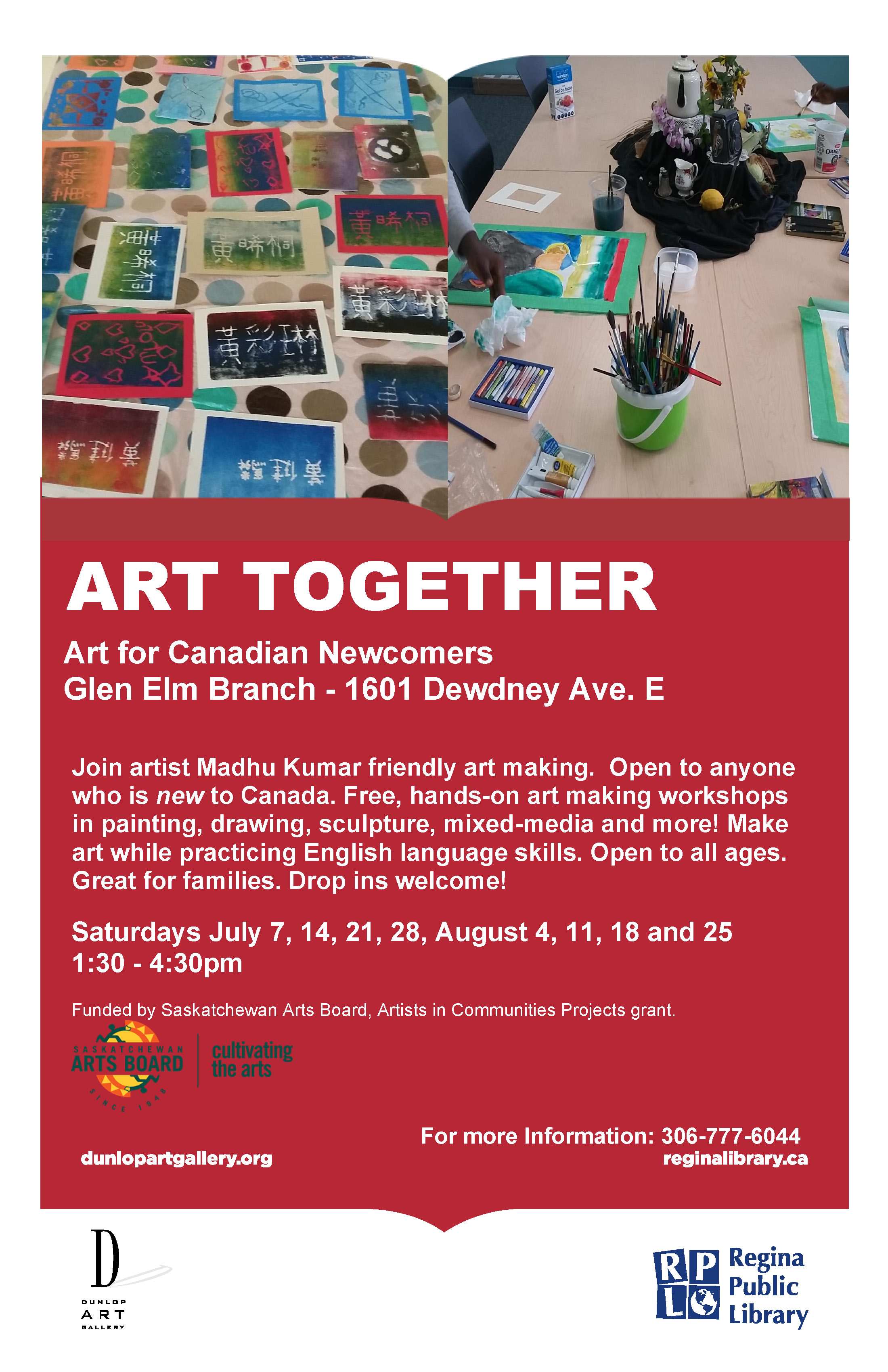 Art for Newcomers! Free program for people of any age - Image 1