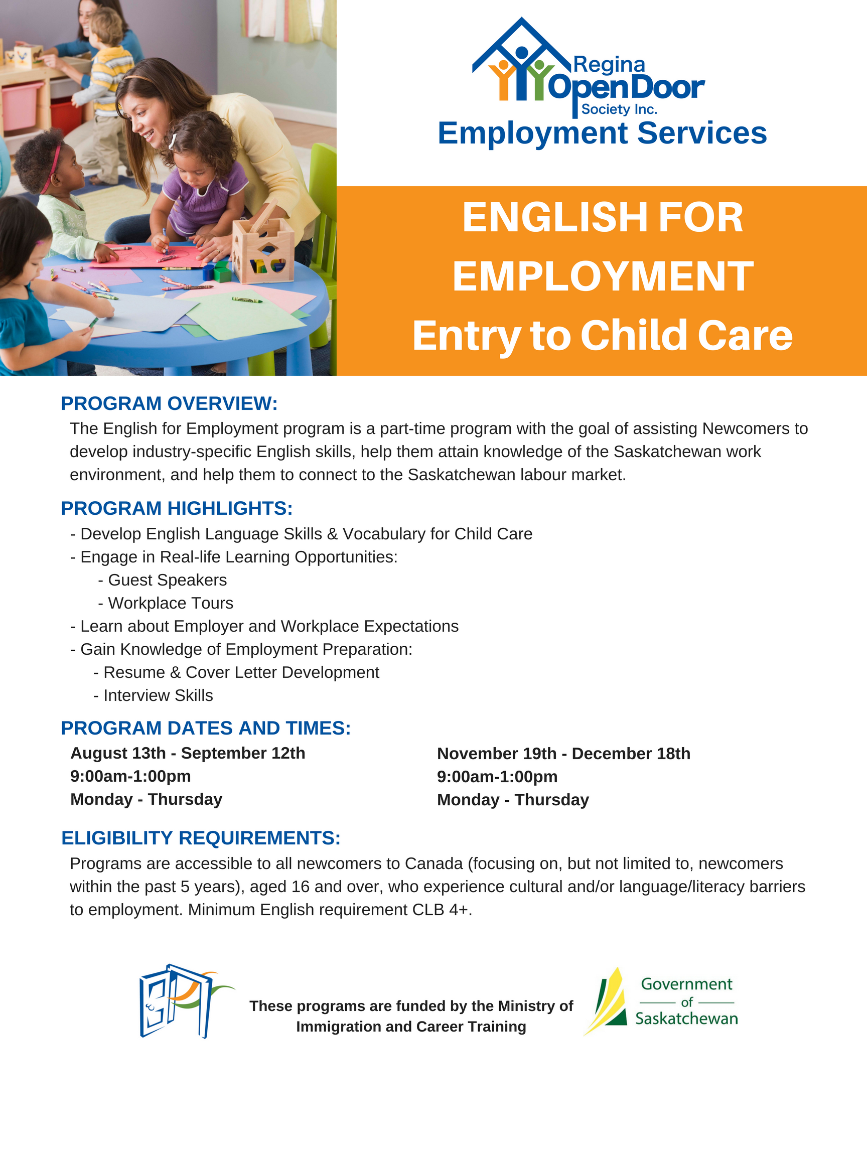 English for Employment Entry to Childcare - Image 1