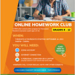 Newcomer Youth - Homework Help and Coding Camp!