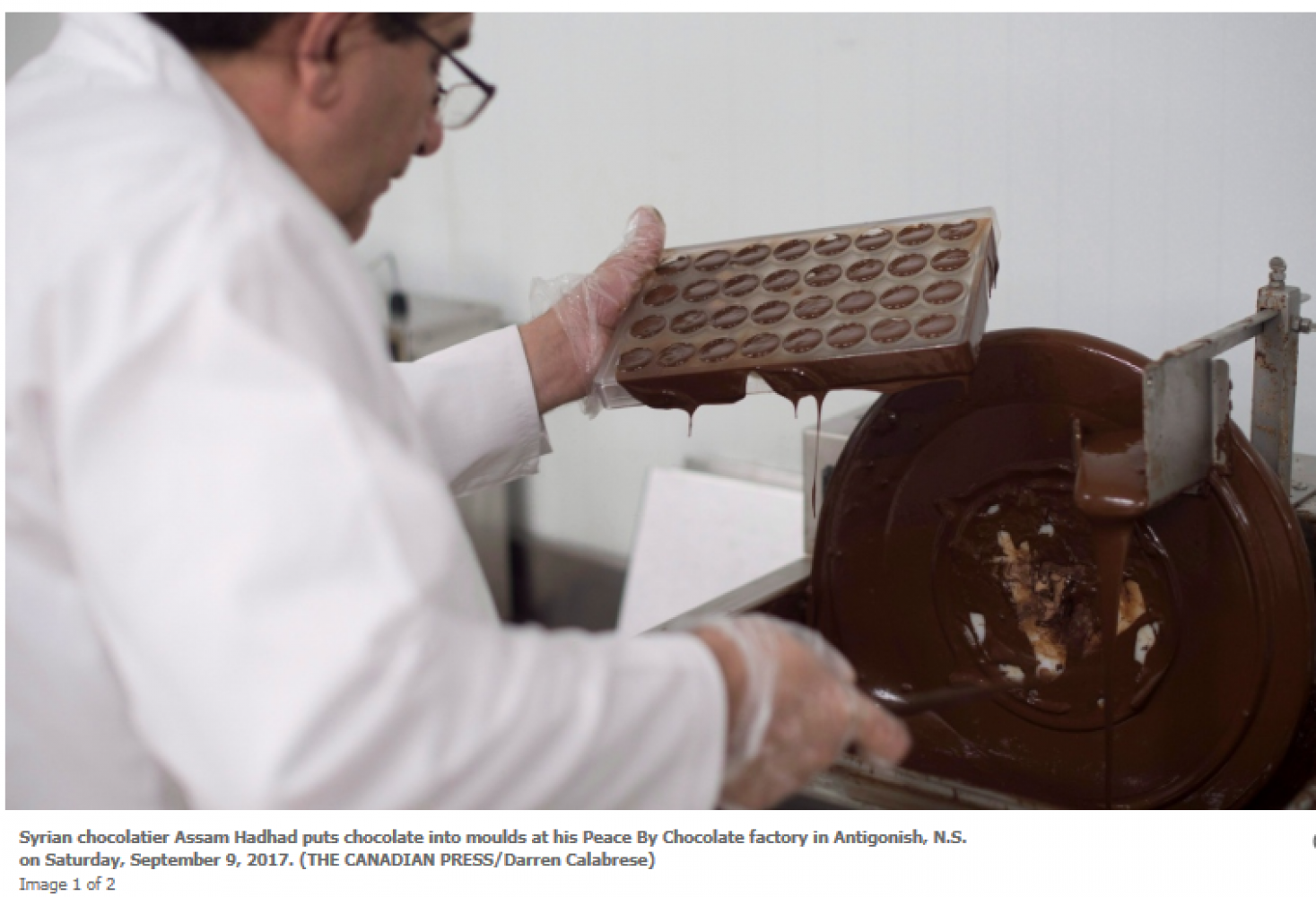 Sobeys to sell refugee chocolatier's bars and boxes nationwide