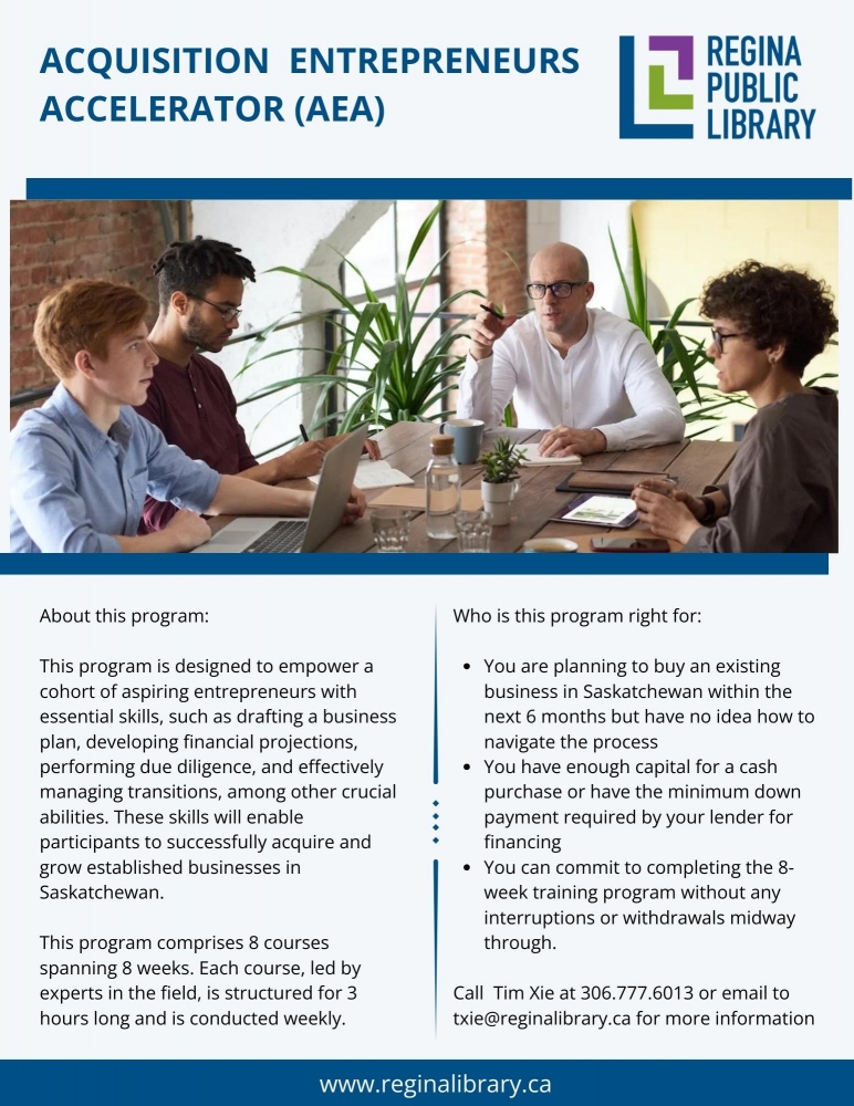 Acquisition Entrepreneurship Accelerator (AEA) Program