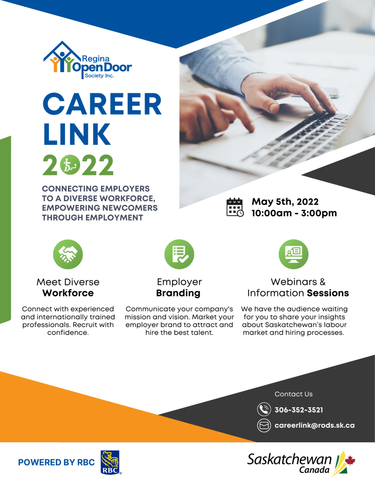 Career Link 2022 - Employers Invited to Connect with a Diverse Workforce!  Register Now!  Workers - Register and Post your Resume!  