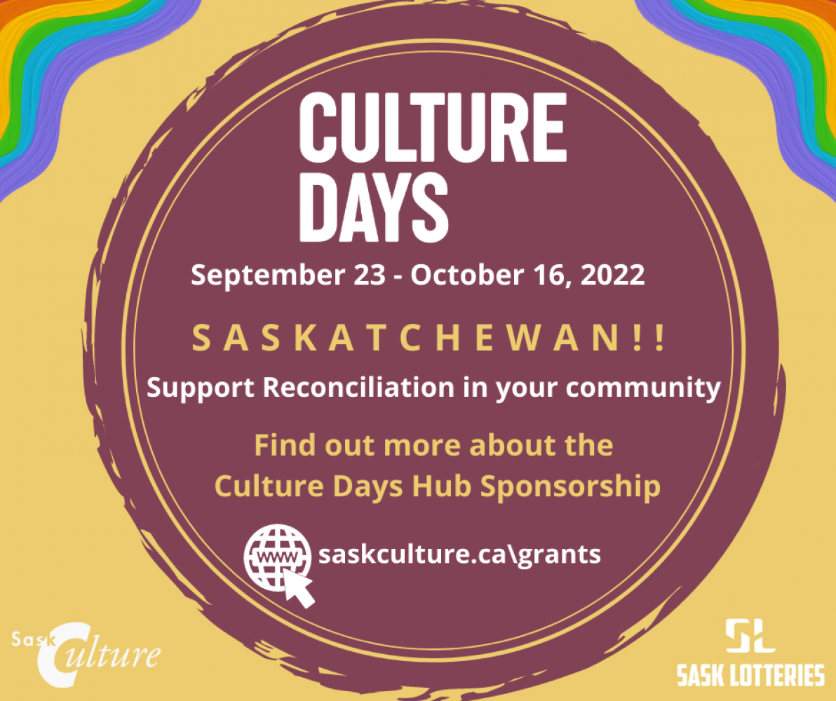 Culture Days 2022 - Sept. 23 - Oct. 6!  Scholarships for Activities Available.  