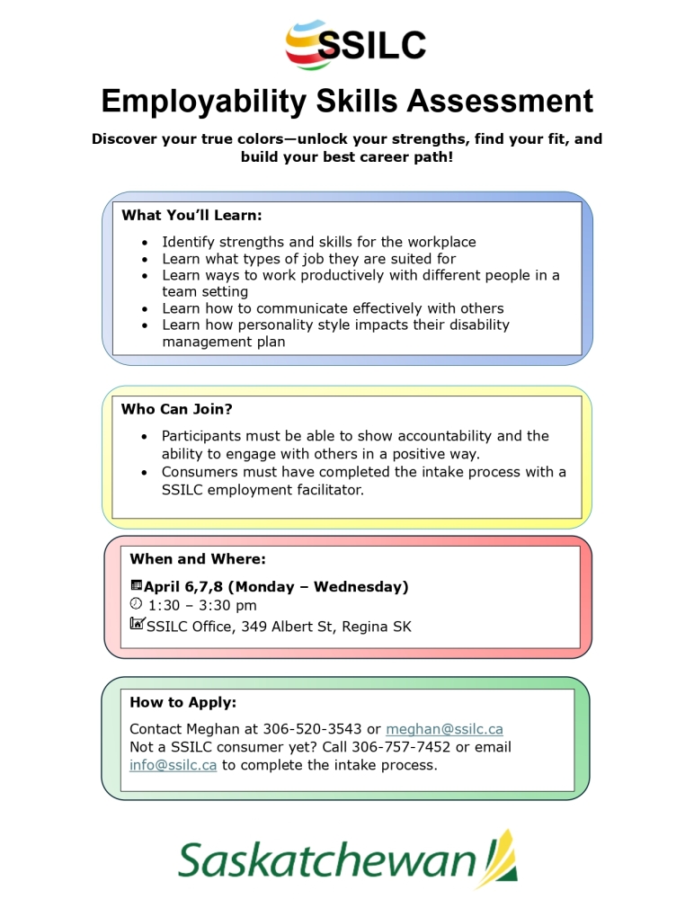 Discover Your Strengths: Employability Skills Assessment at SSILC