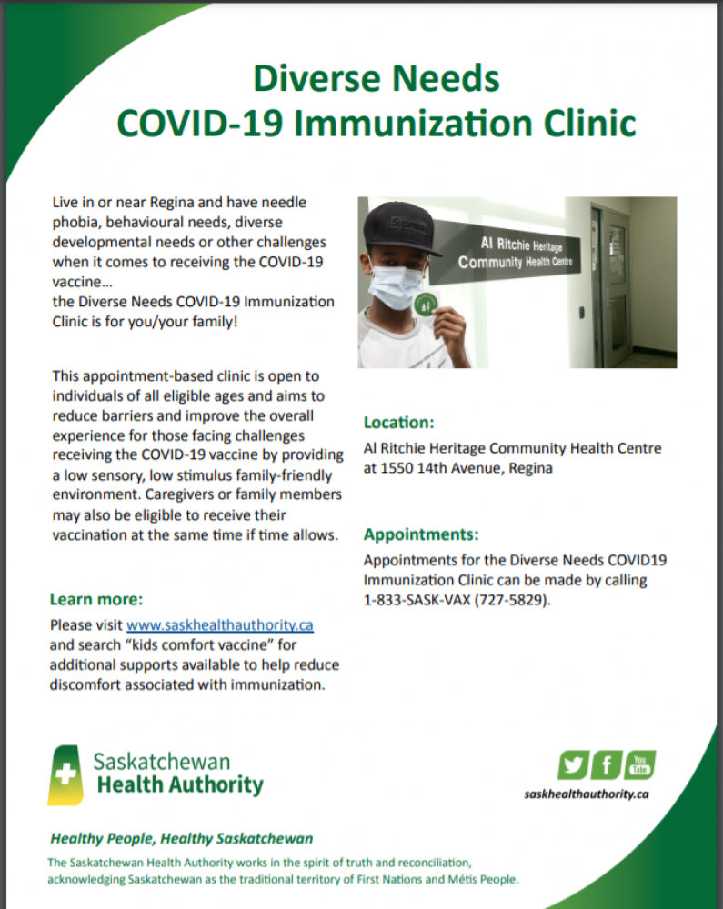 Diverse Needs COVID-19 Immunization Clinic 