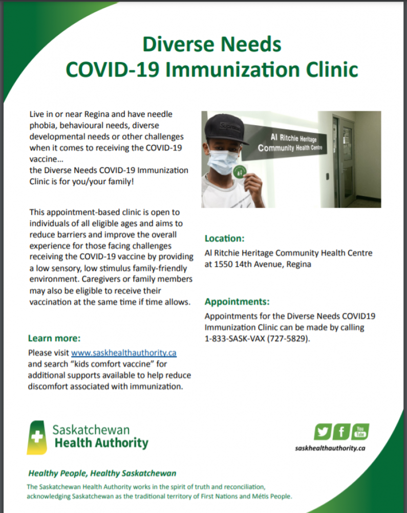 Diverse Needs COVID-19 Immunization Clinic