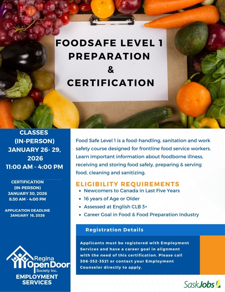 𝐄𝐚𝐫𝐧 𝐘𝐨𝐮𝐫 𝐅𝐨𝐨𝐝 𝐒𝐚𝐟𝐞 𝐂𝐞𝐫𝐭𝐢𝐟𝐢𝐜𝐚𝐭𝐢𝐨𝐧: 𝐖𝐨𝐫𝐤𝐬𝐡𝐨𝐩 𝐟𝐨𝐫 𝐍𝐞𝐰𝐜𝐨𝐦𝐞𝐫𝐬