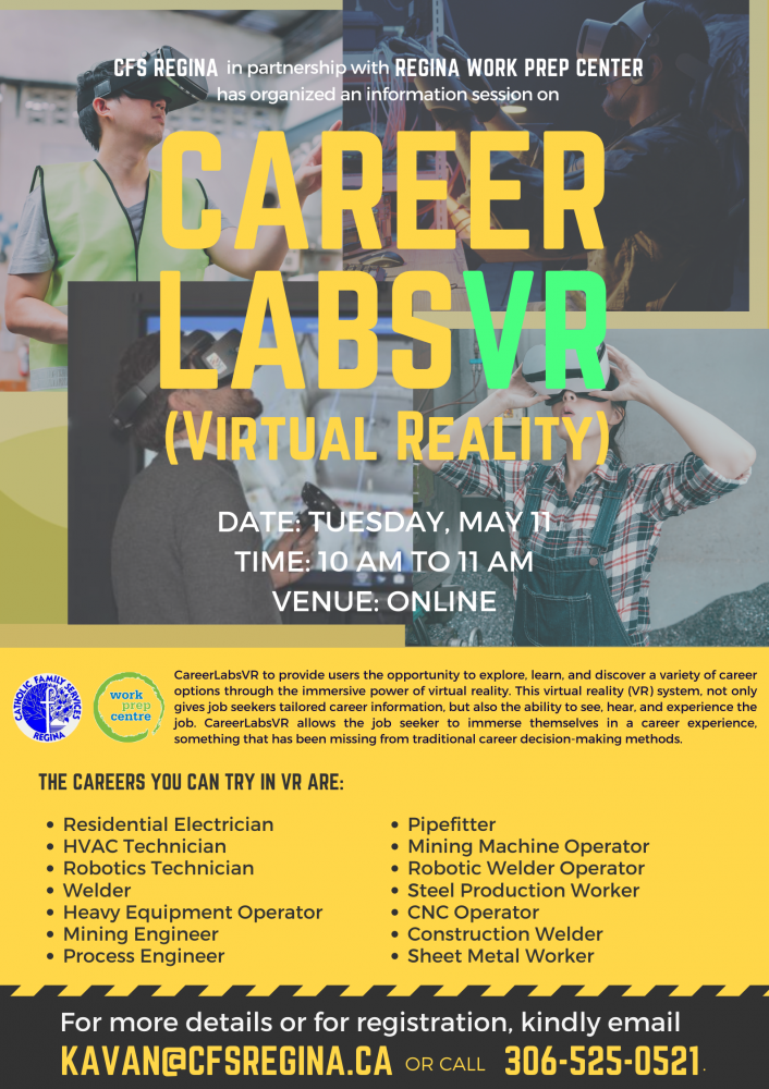 Experience Your Trade Using Virtual Reality - Tuesday, May 11th