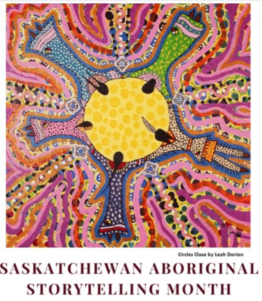 February is Aboriginal Storytelling Month in Saskatchewan!