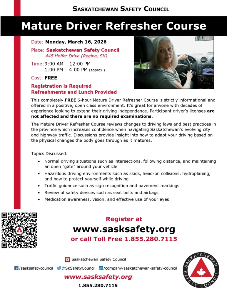 Free Mature Driver Workshop: Stay Safe, Informed, and Independent