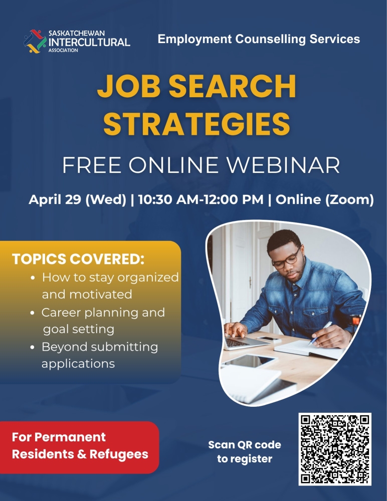 Free Online Webinar: Job Search Strategies