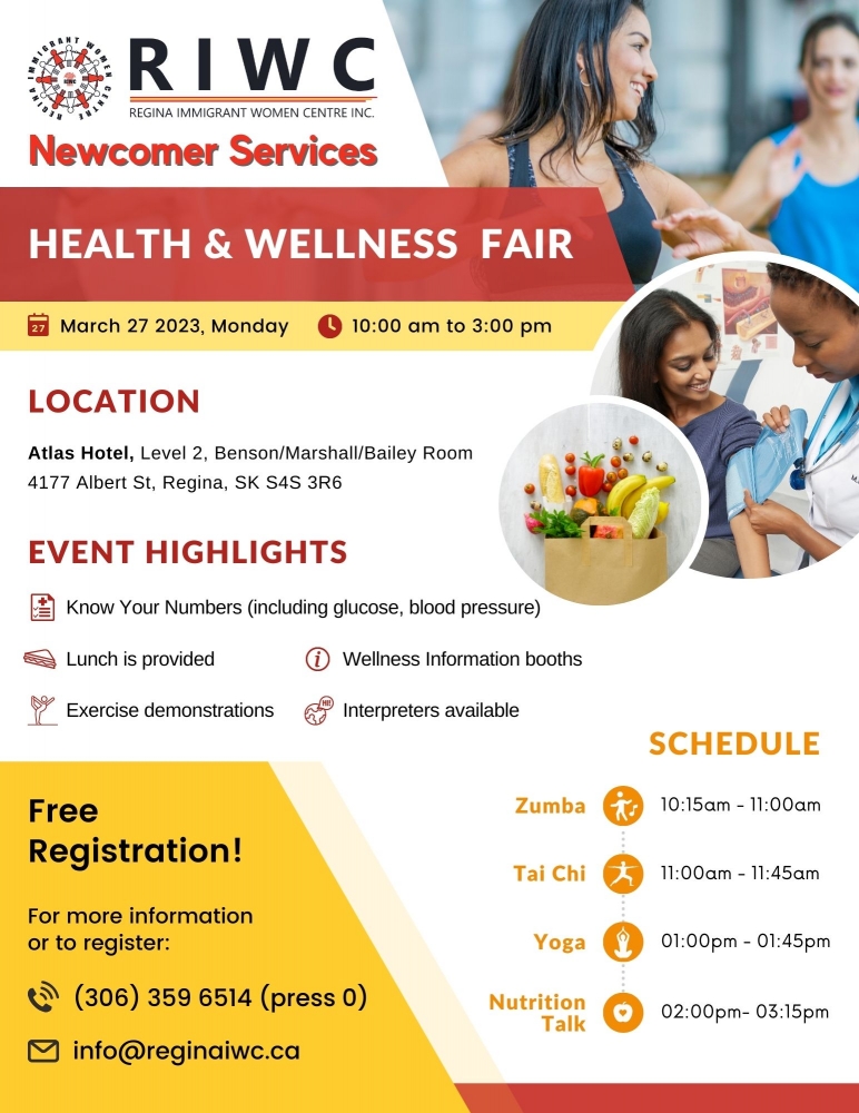 Free Health and Wellness Fair on March 27th!