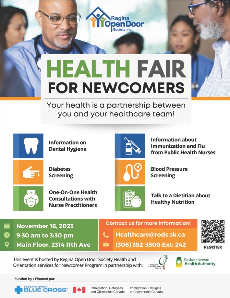 HEALTH FAIR FOR NEWCOMERS 