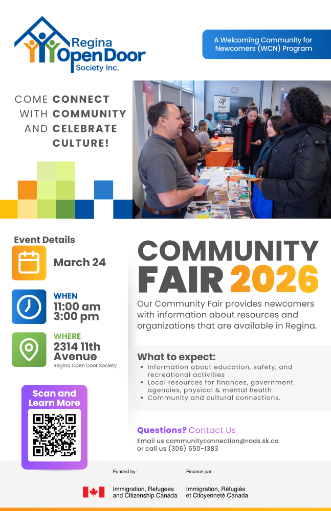 Join the RODS Newcomer Community Fair!