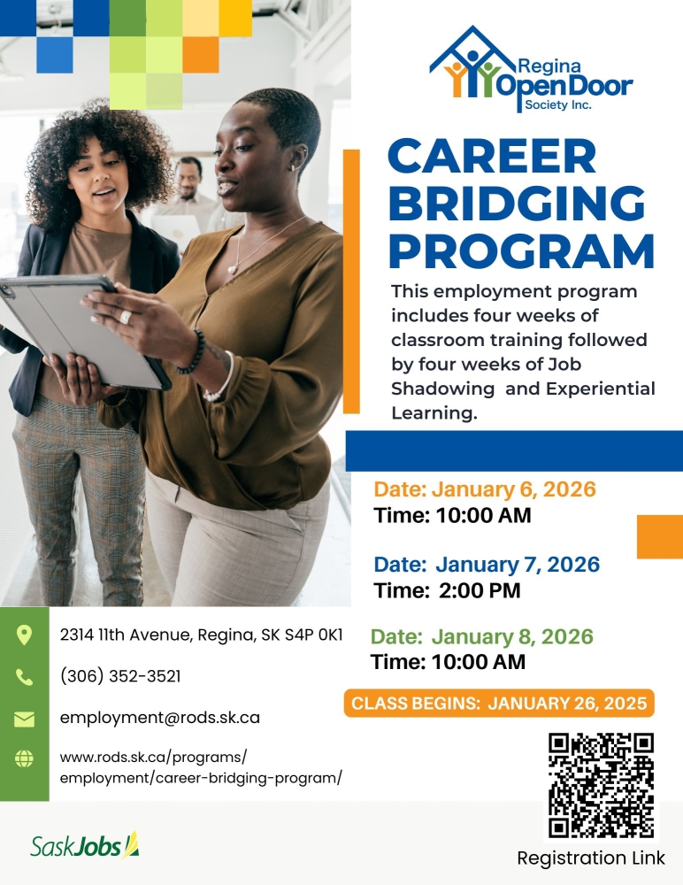 Kick-start your career in Saskatchewan with the Career Bridging Program