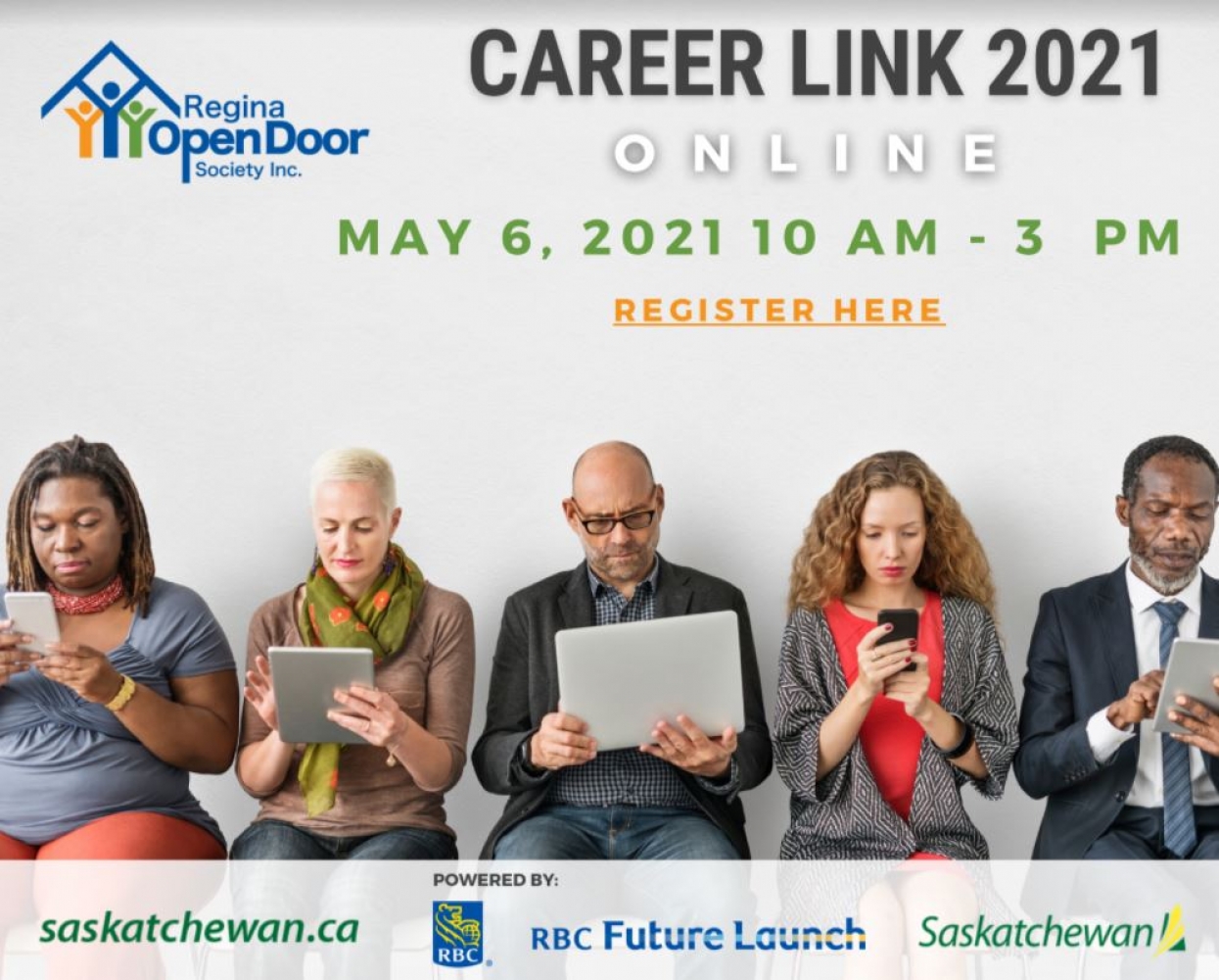 Online Career Fair for Newcomers - Thursday, May 6th
