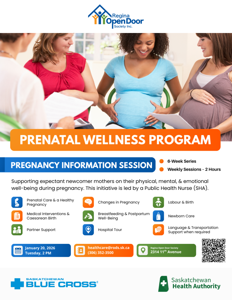Program Announcement: Supporting Expectant Newcomer Mothers – 6 Week Series