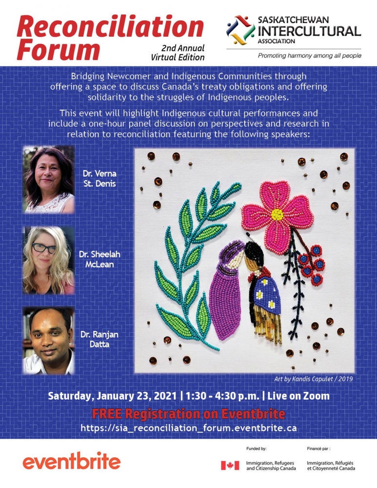 Reconciliation Forum - THIS Saturday - Jan. 23rd!