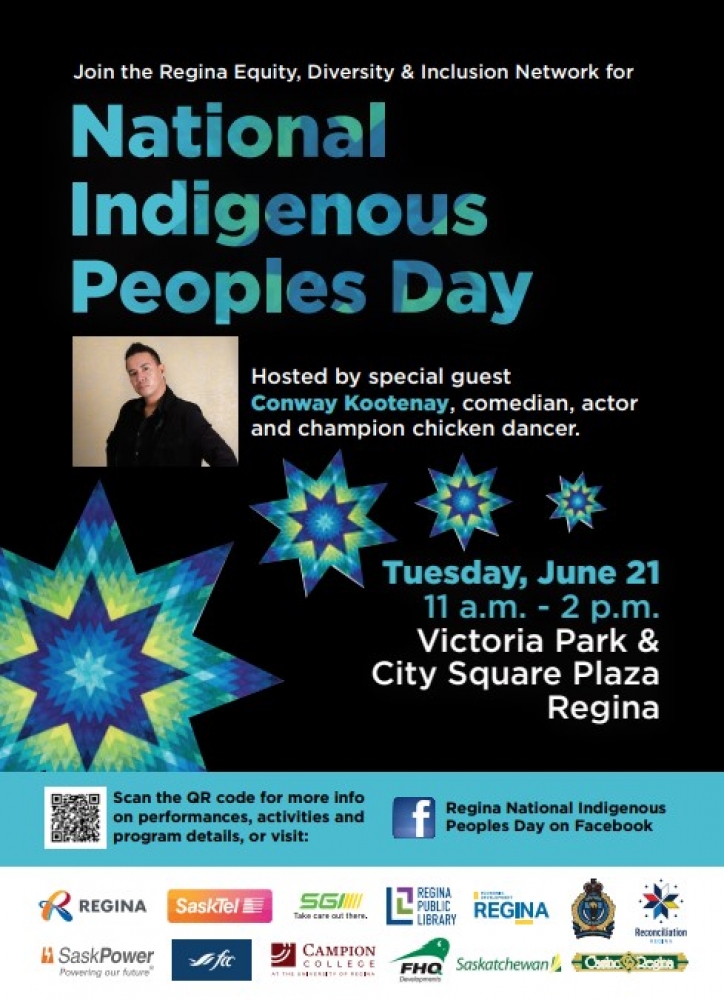 Regina Indigenous People's Day Celebration Free!