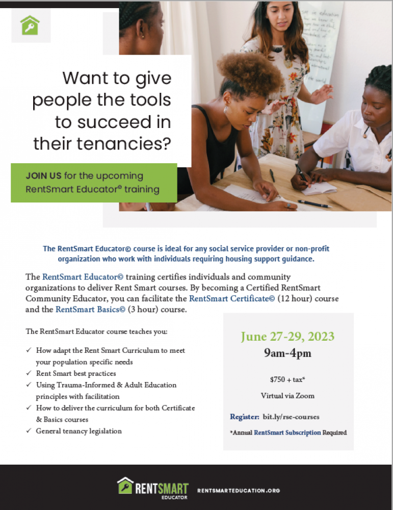RentSmart Educator Training - Coming Soon!