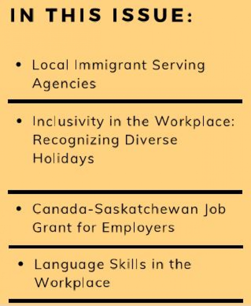 Resource for Employers: Newcomer Workforce Newsletter