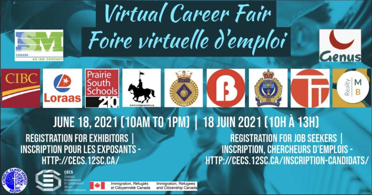 Virtual Career Fair for Newcomers on June 18!    Additional Employers Are Welcome to Participate (At No Cost) 