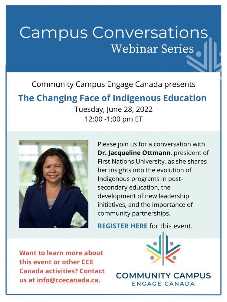 Webinar: The Changing Face of Indigenous Education in Canada