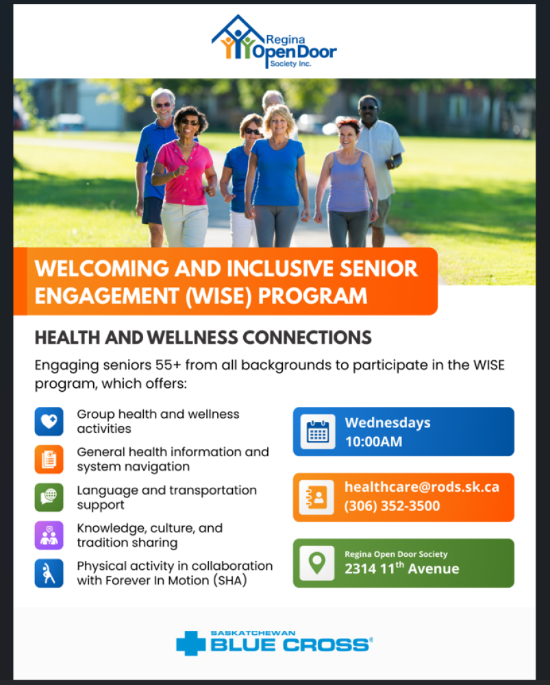 Welcoming and Inclusive Senior Engagement (WISE) Program