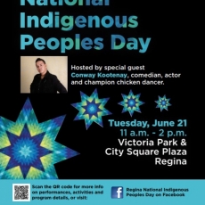 Regina Indigenous People's Day Celebration - Free!