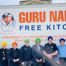 Local Sikh Organization Participates in Regular Community Service Activity