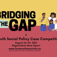 Competition hosted by New Organization for BIPOC Youth. "Analyzing COVID-19 Response Management and the Impacts of Racialization". Prizes!  Apply by August 14.  