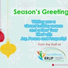 Holiday Greetings from the RRLIP Staff!  