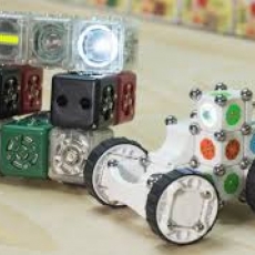 Free! Create With Cubelets!  Ages 7-10!  At the Library!
