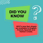 IRCC's Updated Fact Sheets in English, French, Haitian Creole and Spanish
