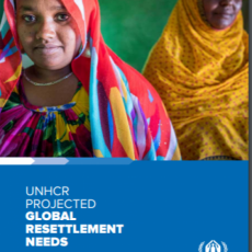 Projected Global Resettlement Needs 2022 - from UNHCR Report June 23/21
